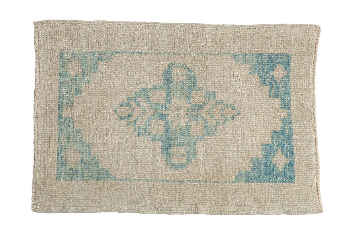2.5x3.5 Distressed Oushak Rug