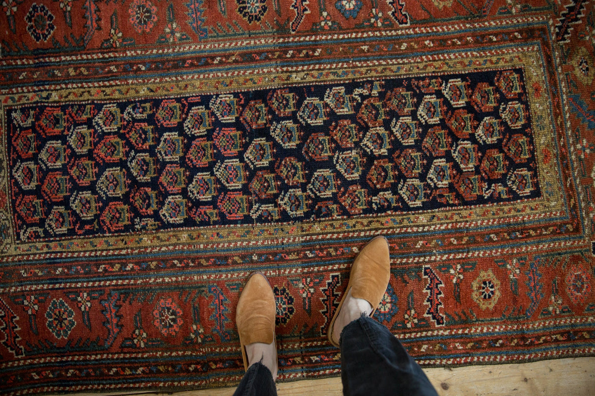 4x6 Antique Kurdish Hamadan Rug