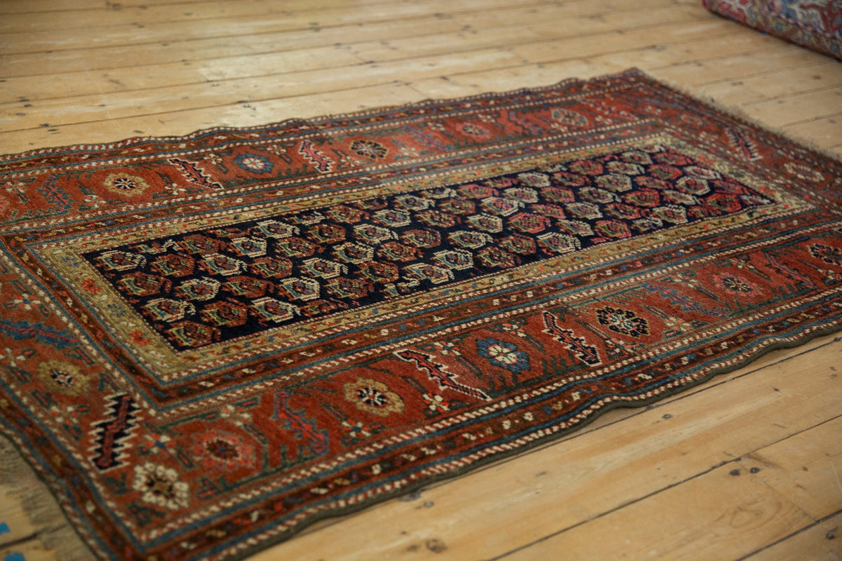4x6 Antique Kurdish Hamadan Rug