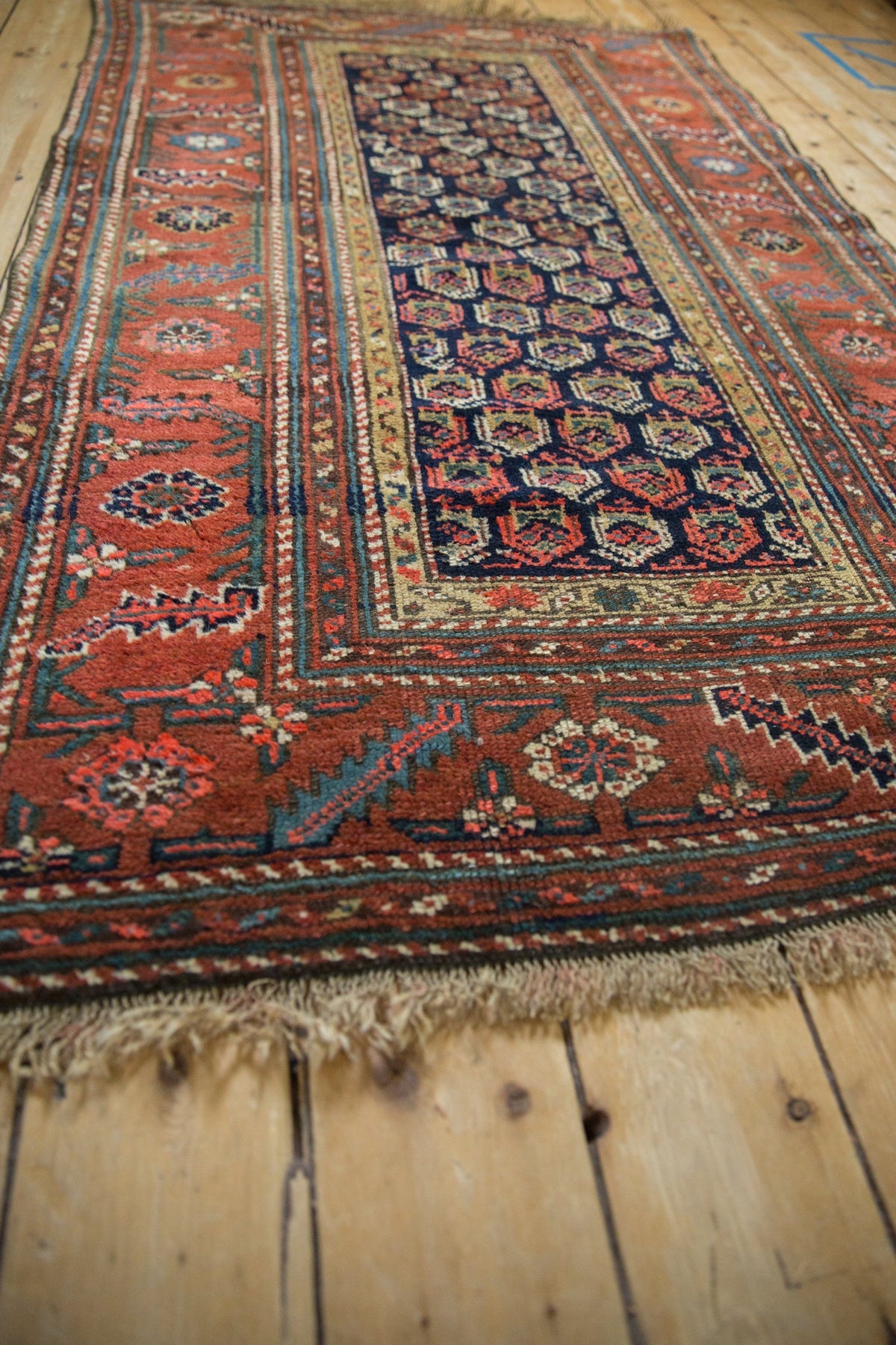 4x6 Antique Kurdish Hamadan Rug
