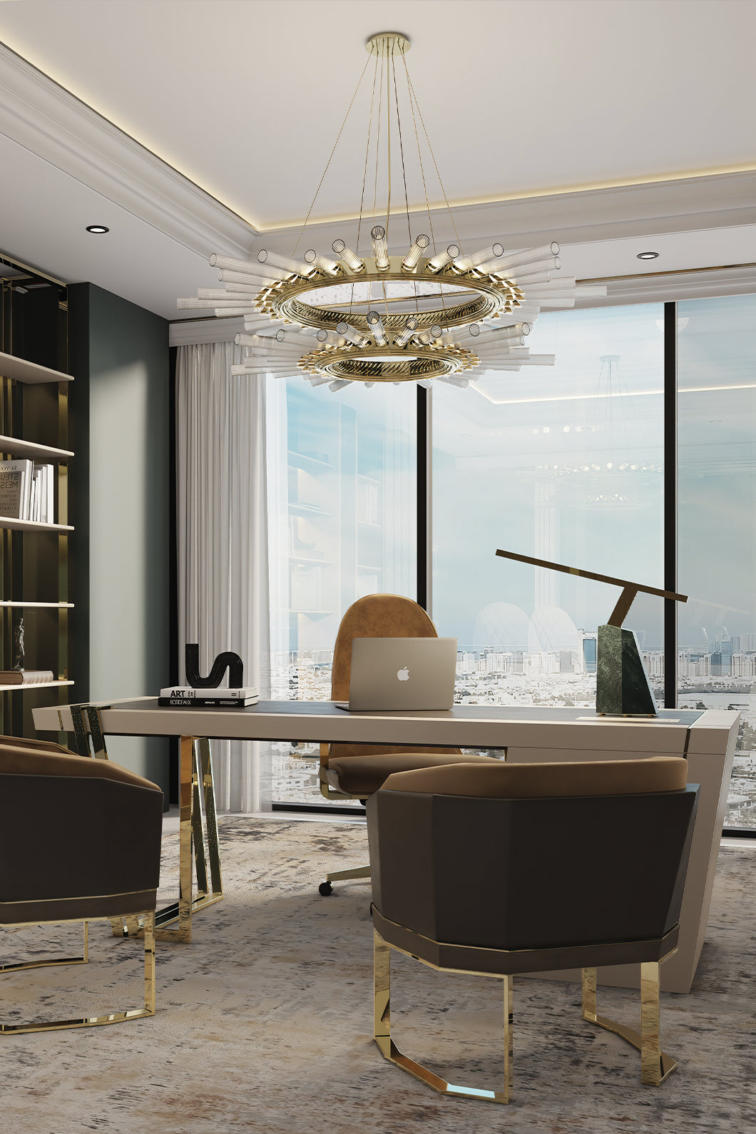 Majestic II Suspension Light by Luxxu – view 2