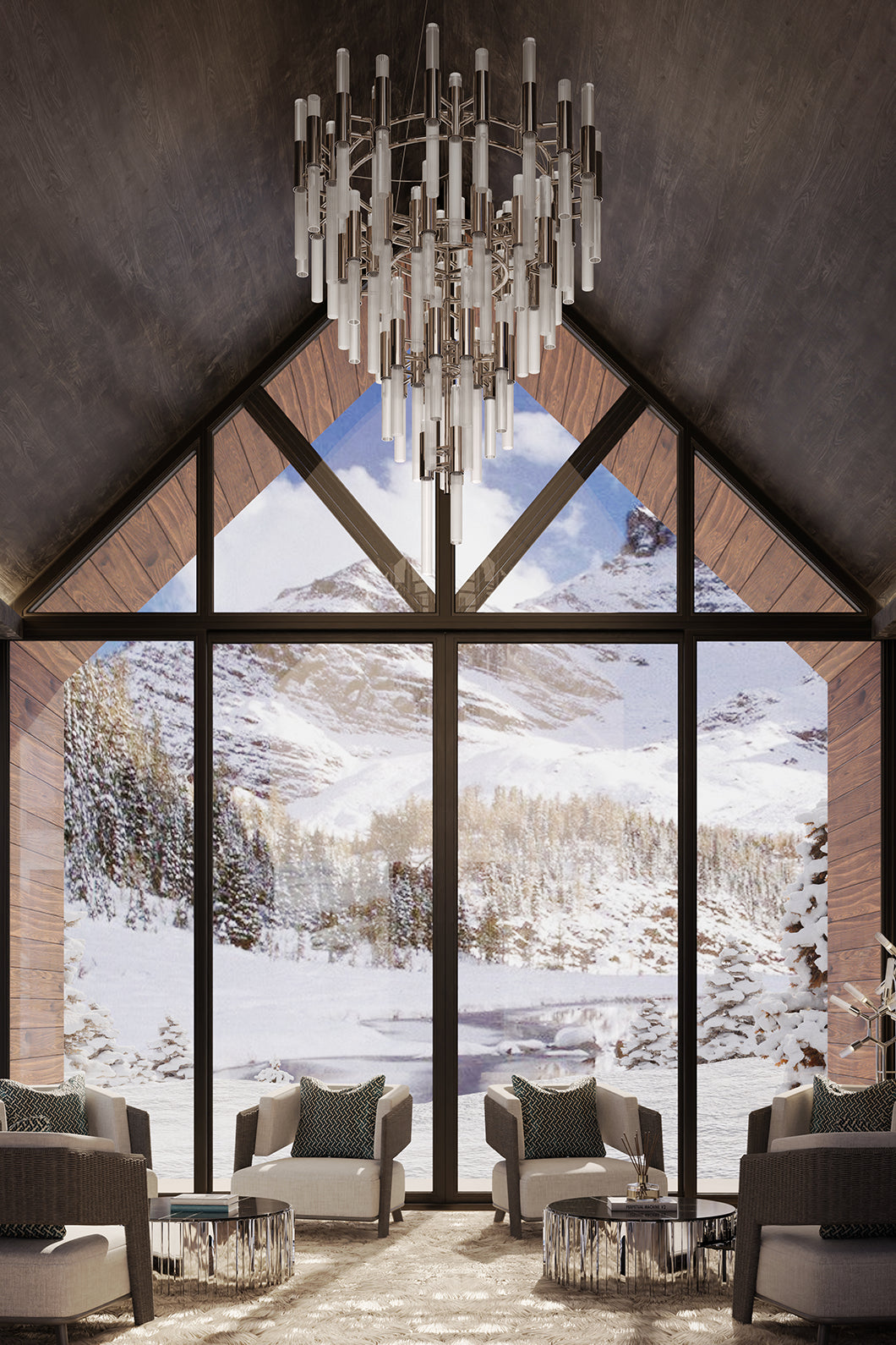 Waterfall Chandelier by Luxxu – view 6