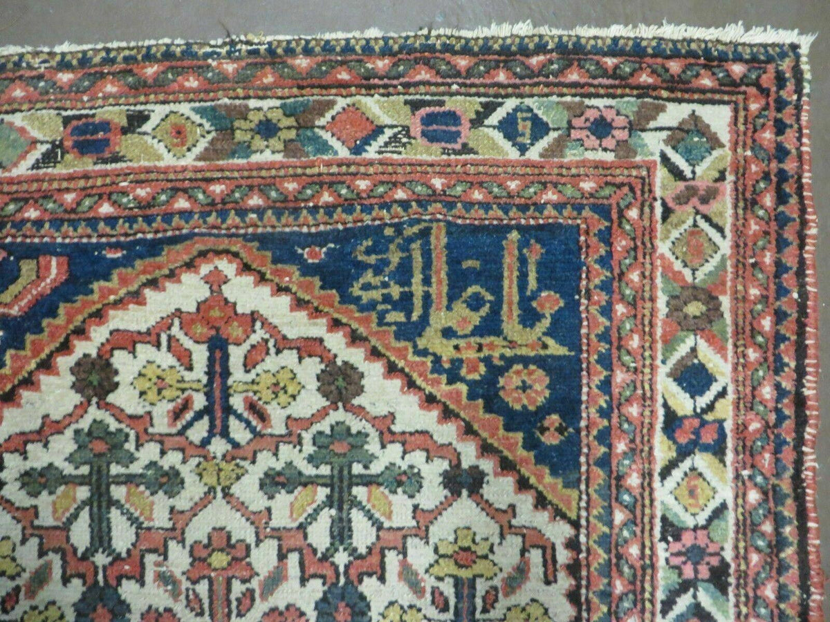 3' 3"X 10' Antique Handmade Caucasian Shirvan Wool Runner Rug Nice - Jewel Rugs, view 8