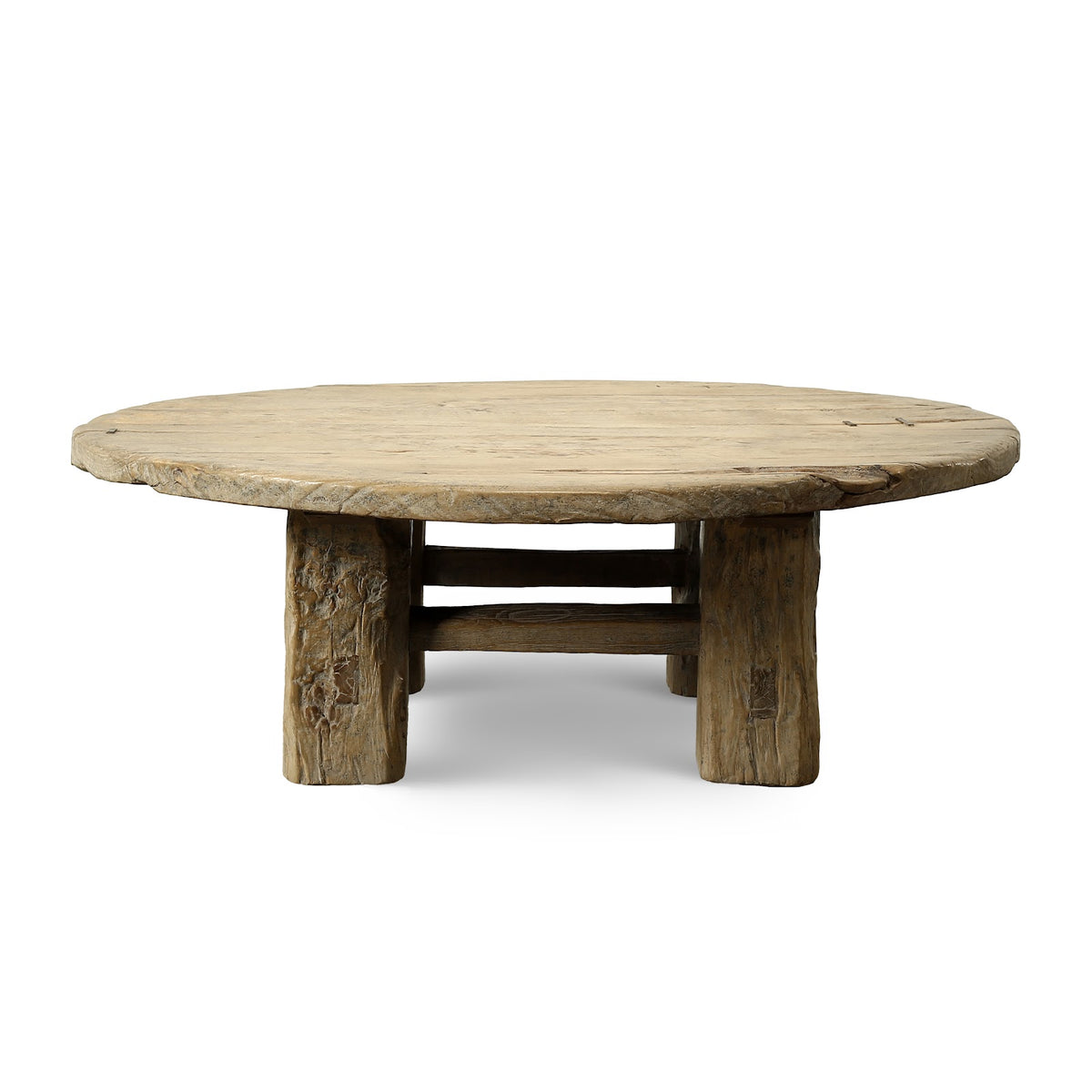 Lily Casa Round Coffee Table White Wash image