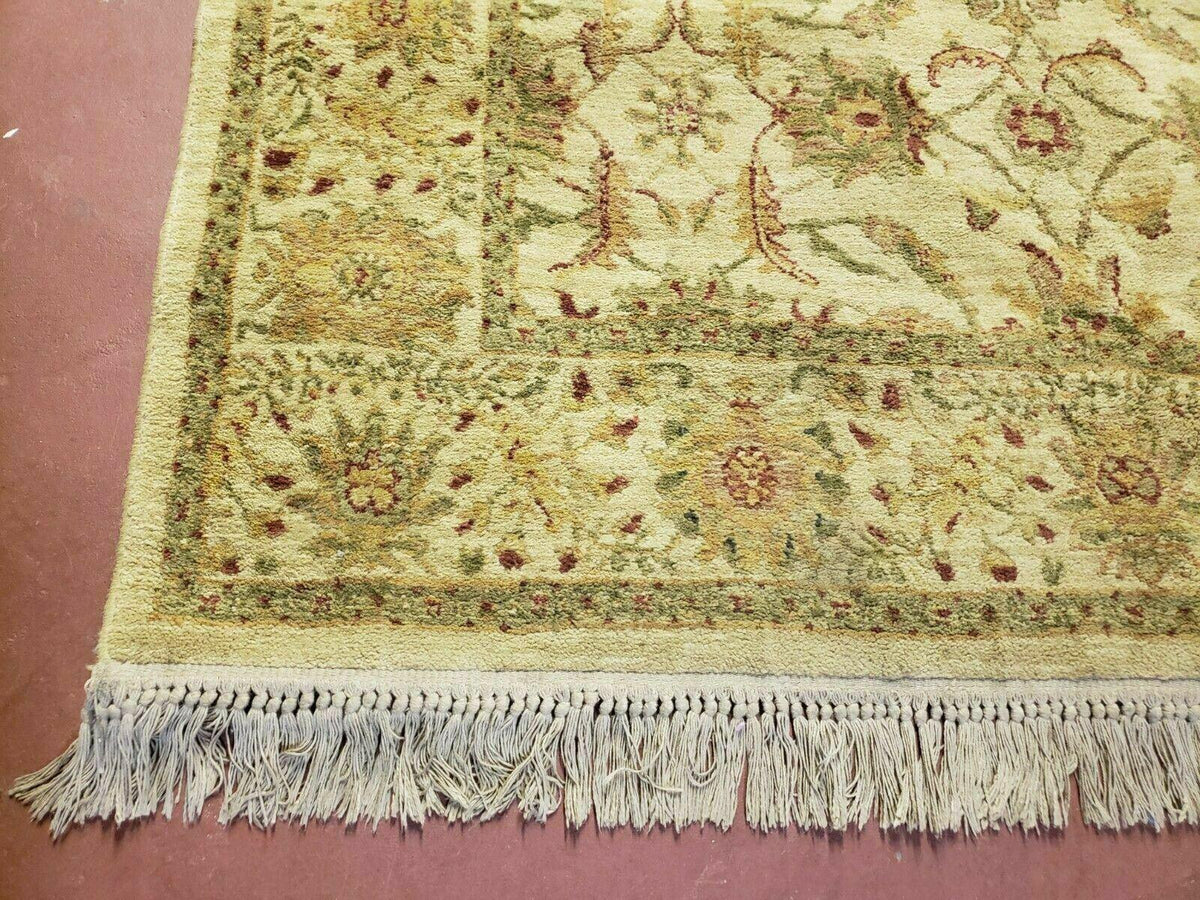 Belgium Power Loomed Rug 5x7, Vintage Oriental Wool Carpet, Beige - Jewel Rugs, view 8