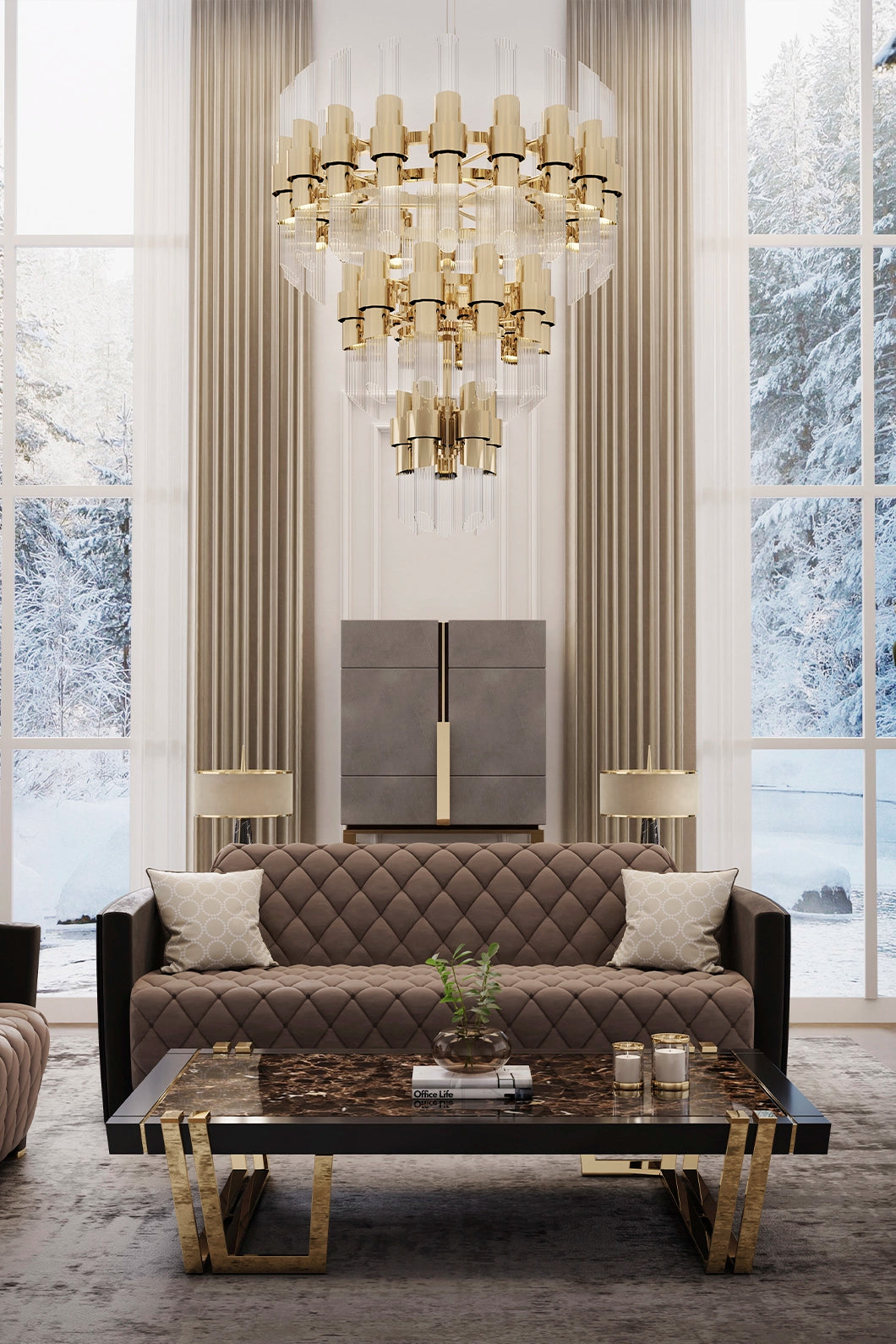 Tycho Chandelier by Luxxu – view 3