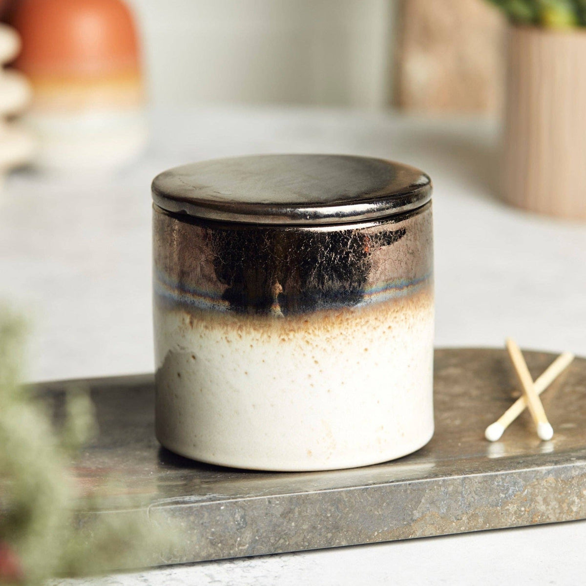 Cillian Ceramic Candle - Source by Studio Skara, view 2