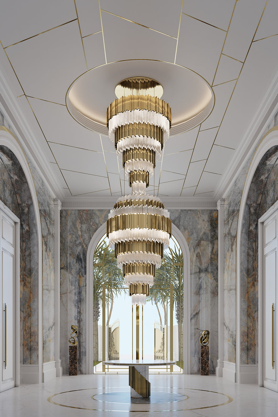 Empire XL Chandelier by Luxxu – view 4