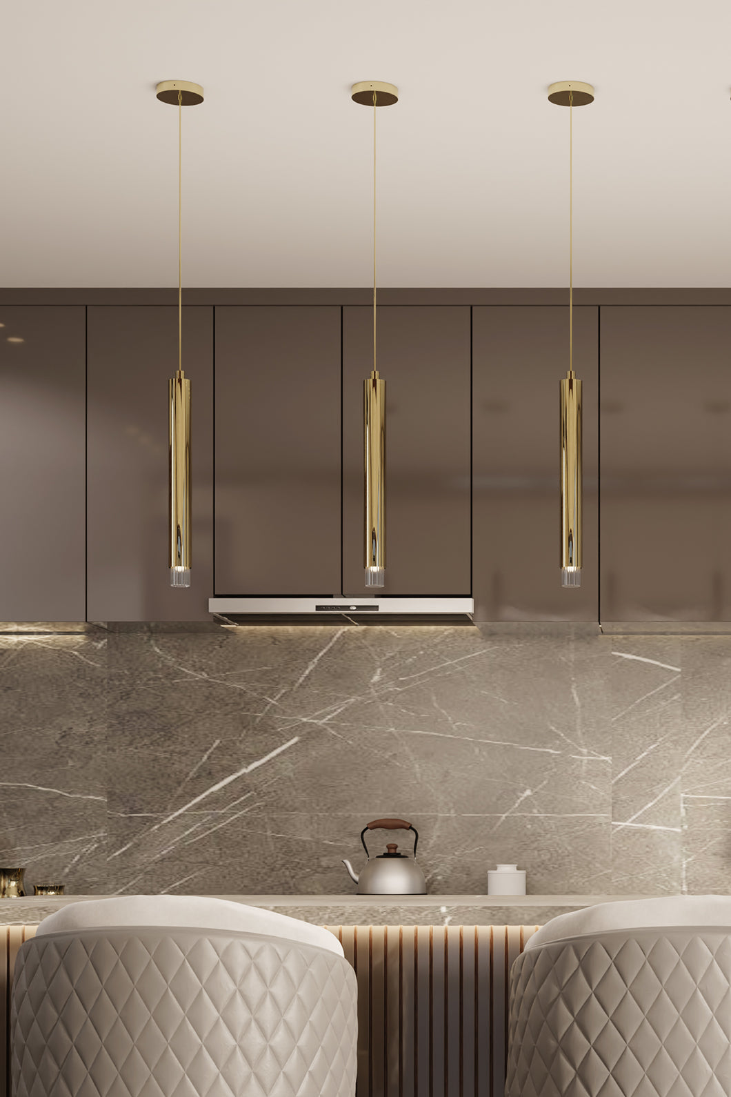 Waterfall Small Pendant Light by Luxxu – view 5