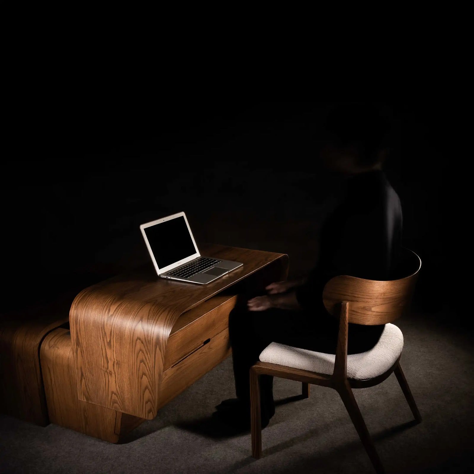 Clutch Coffee Table by BEC Furniture — solid ash, view 6