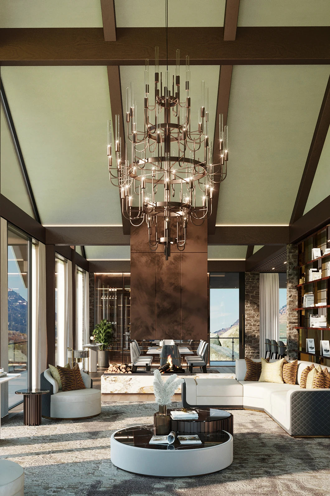 Gala Chandelier by Luxxu – view 7