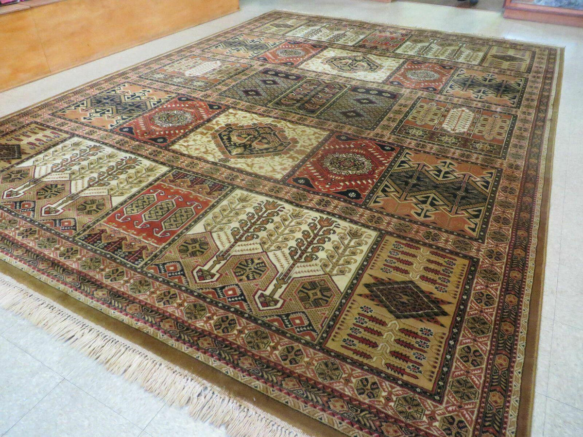Couristan Rug 10x14, Large Belgium Power Loomed Wool Carpet 10 x 14 ft, Brown Tan Cream Oriental Rug, Living Room Rug, Large Area Rug - Jewel Rugs, view 3