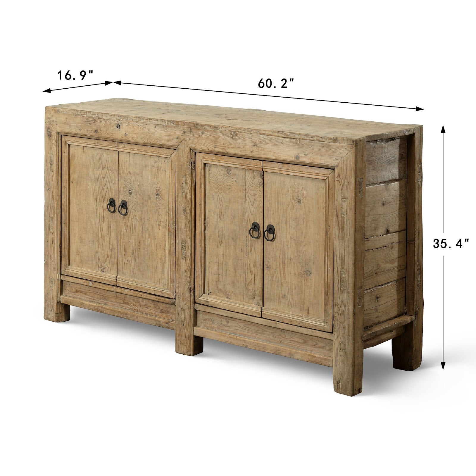 Two Tones Buffet 4 Door Distressed image