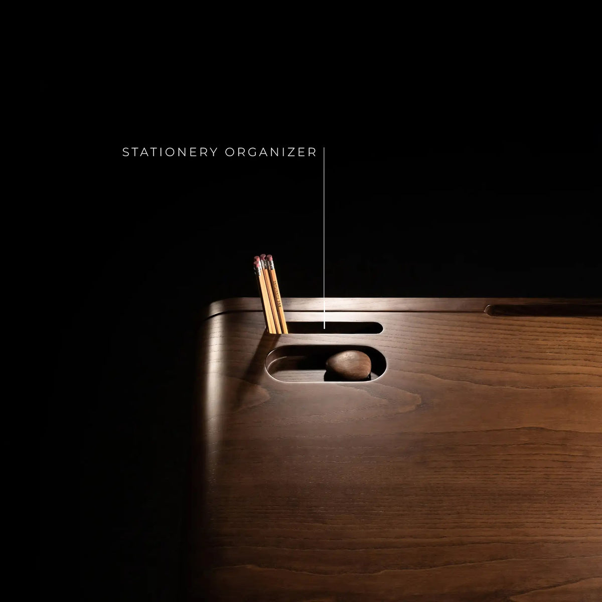 Loop Work Table by BEC Furniture — solid ash, view 7