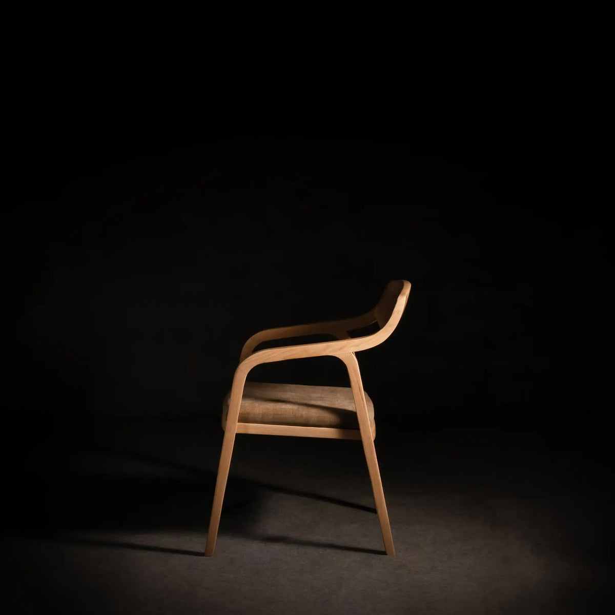 Flow Chair by BEC Furniture — solid ash, view 2