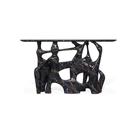 Bastei Faux Marble Console image