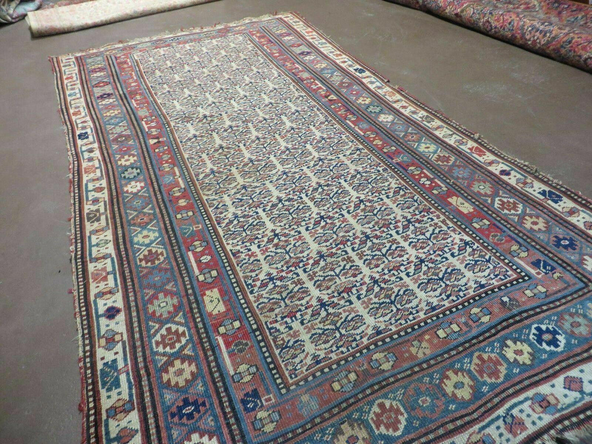 5' X 9' Antique Handmade Caucasian Kuba Wool Rug Veg Dye Runner Nice - Jewel Rugs, view 3