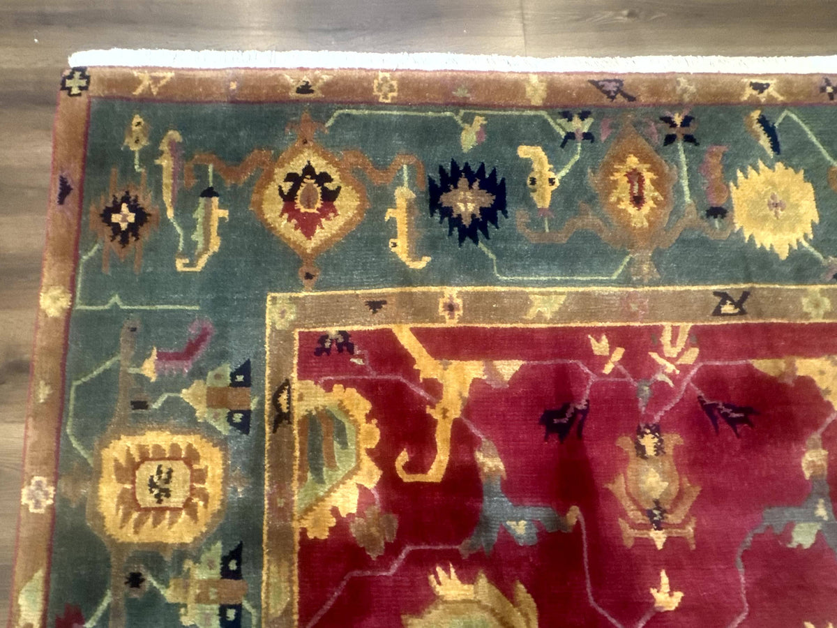 Tufenkian Rug 8x10, Tibetan Room Sized Carpet, Soft Thick Wool Pile - Jewel Rugs, view 7