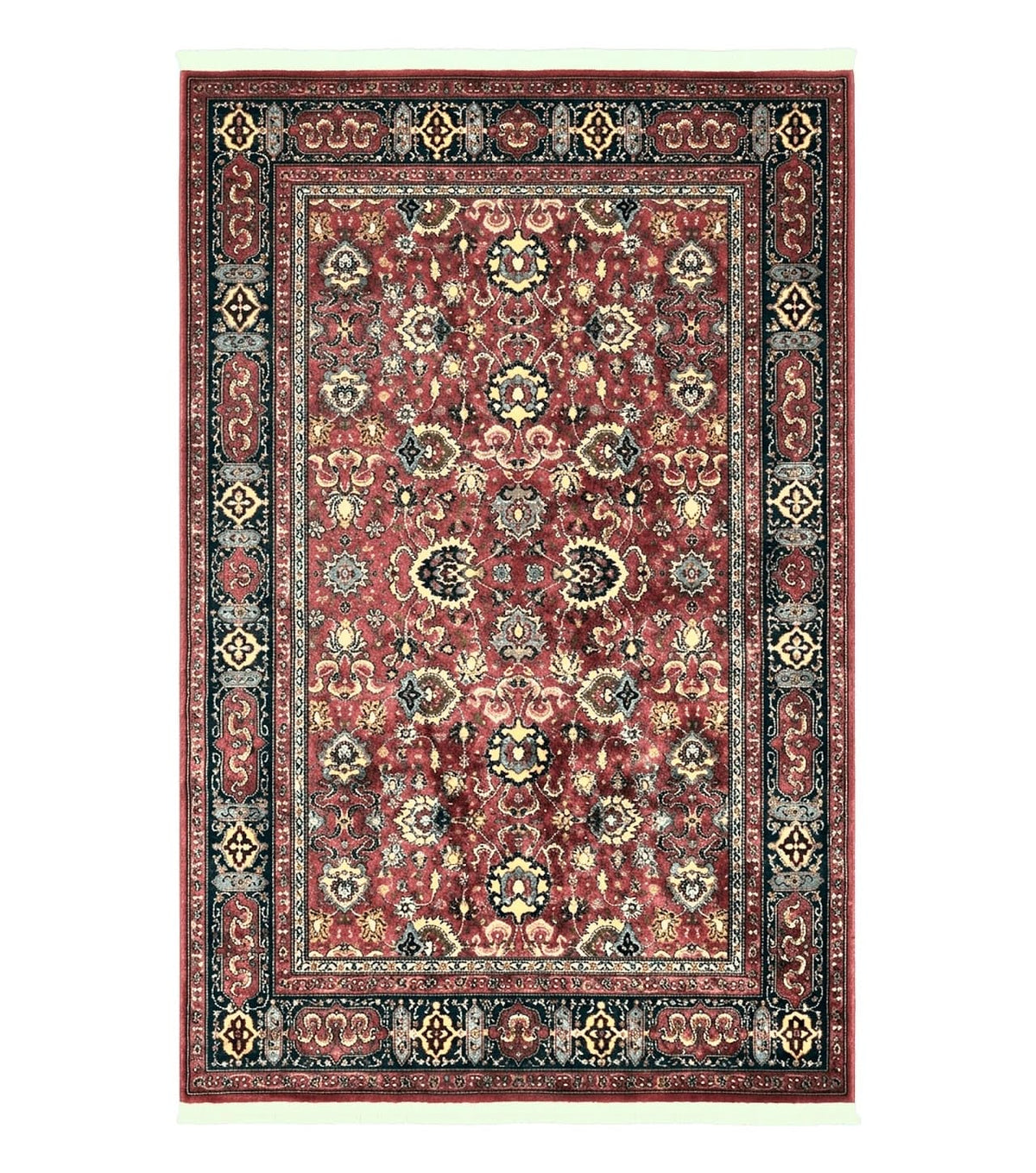 Karastan Rug 6x9, Williamsburg Herati #558, Wool Karastan Carpet, Vintage Karastan Persian Area Rug, Wool Pile - Jewel Rugs