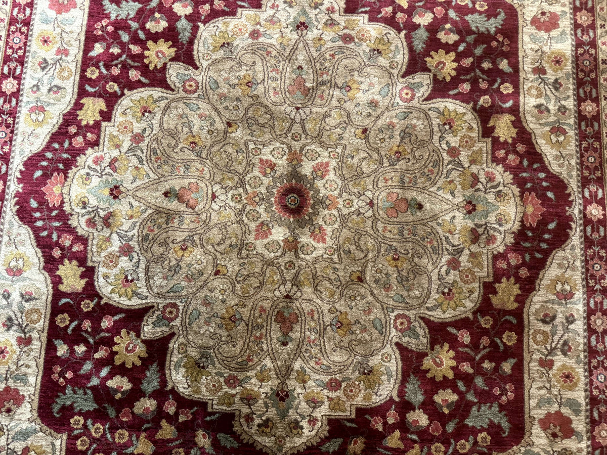 Karastan Rug 8.8 x 12, Antique Legends Royal Tabriz, Wool Pile, Vintage, Rare - Jewel Rugs, view 4