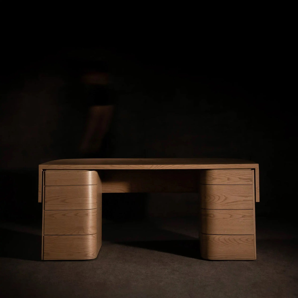 Nest Work Table by BEC Furniture — solid ash, view 1