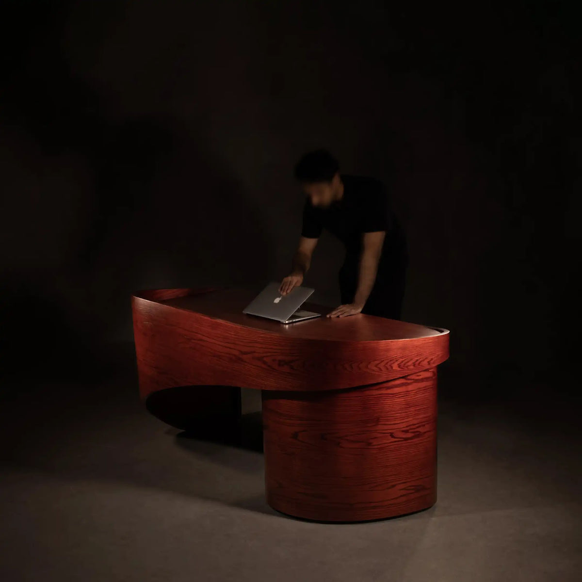 Wind Work Table by BEC Furniture — solid ash, view 4
