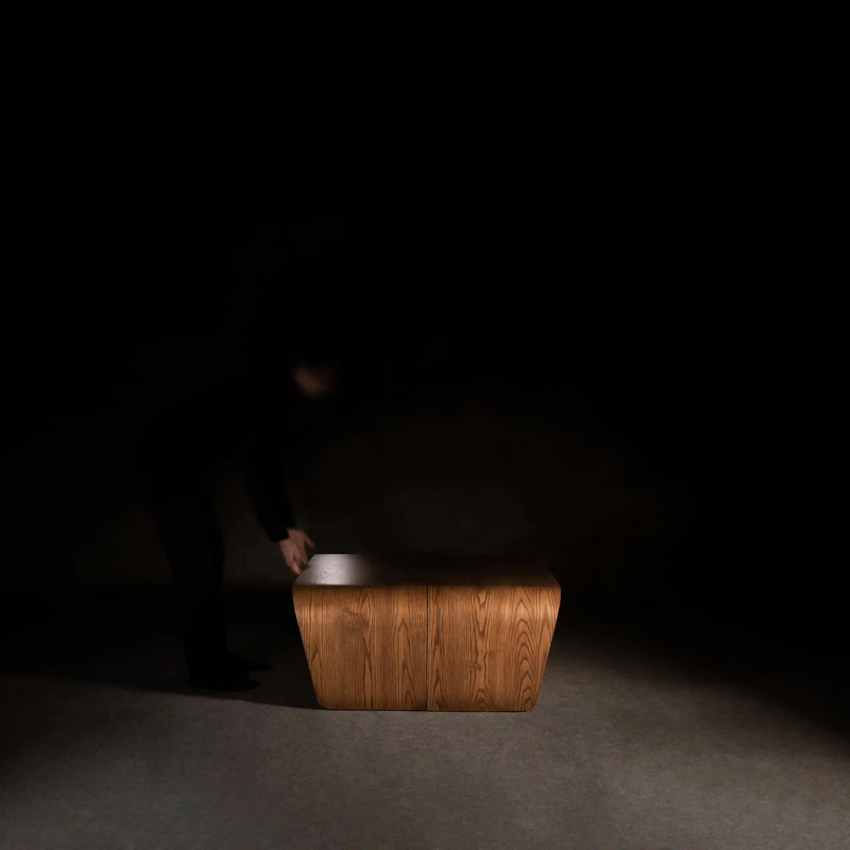 Clutch Coffee Table by BEC Furniture — solid ash, view 4