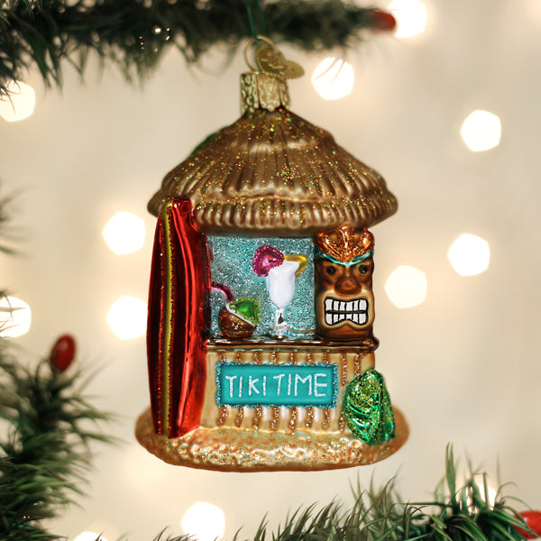Tiki Hut Ornament