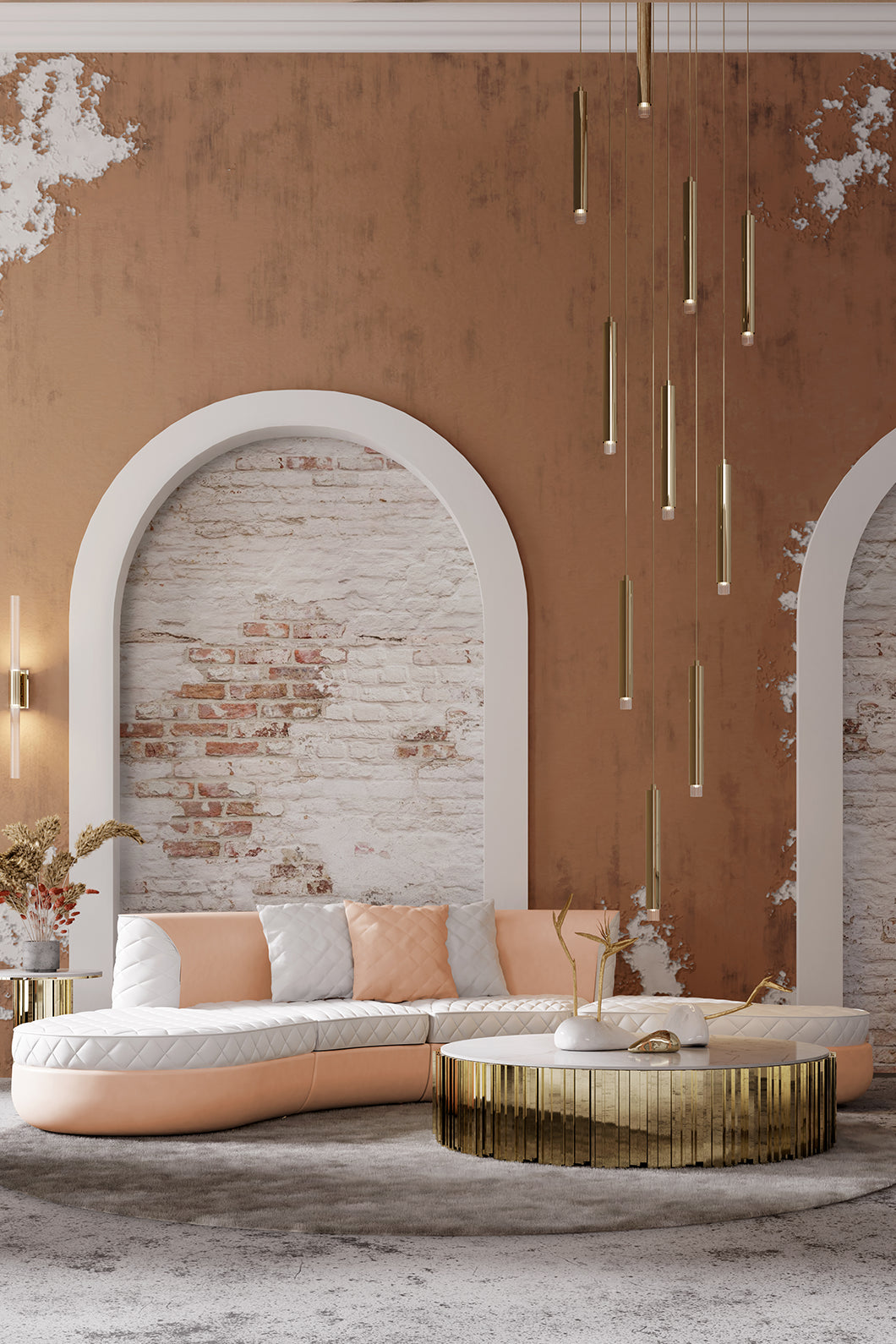 Waterfall Small Pendant Light by Luxxu – view 6