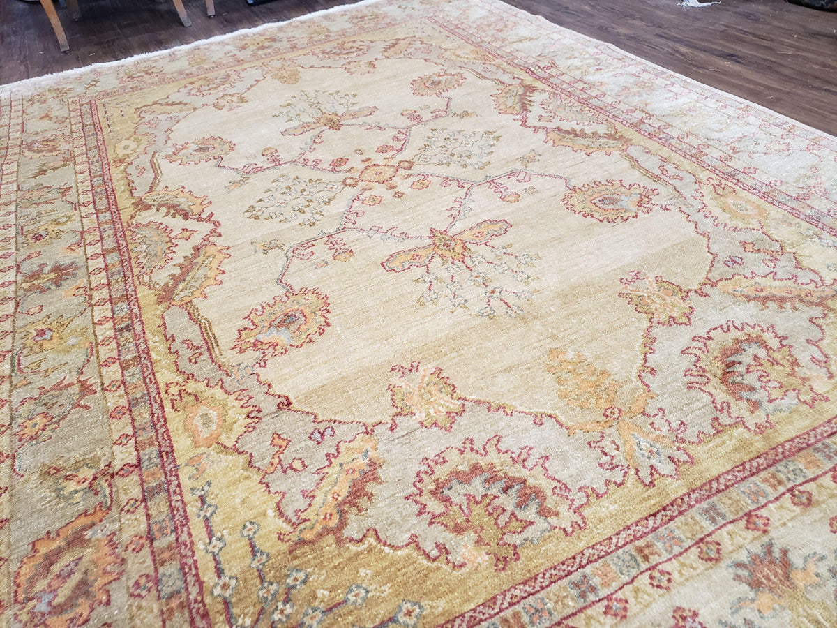 6x9 Turkish Oushak Rug, Wool Rug, Hand Knotted - Jewel Rugs, view 12