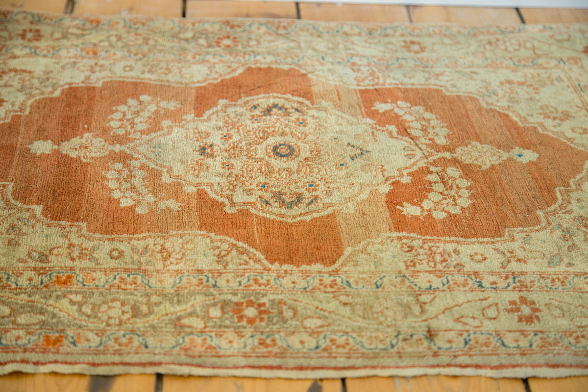 2x3 Fine Antique Haji Jalili Rug Mat