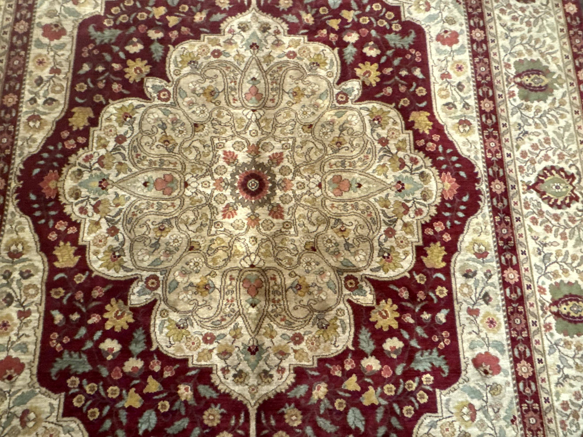 Karastan Rug 8.8 x 12, Antique Legends Royal Tabriz, Wool Pile, Vintage, Rare Design - Jewel Rugs, view 4