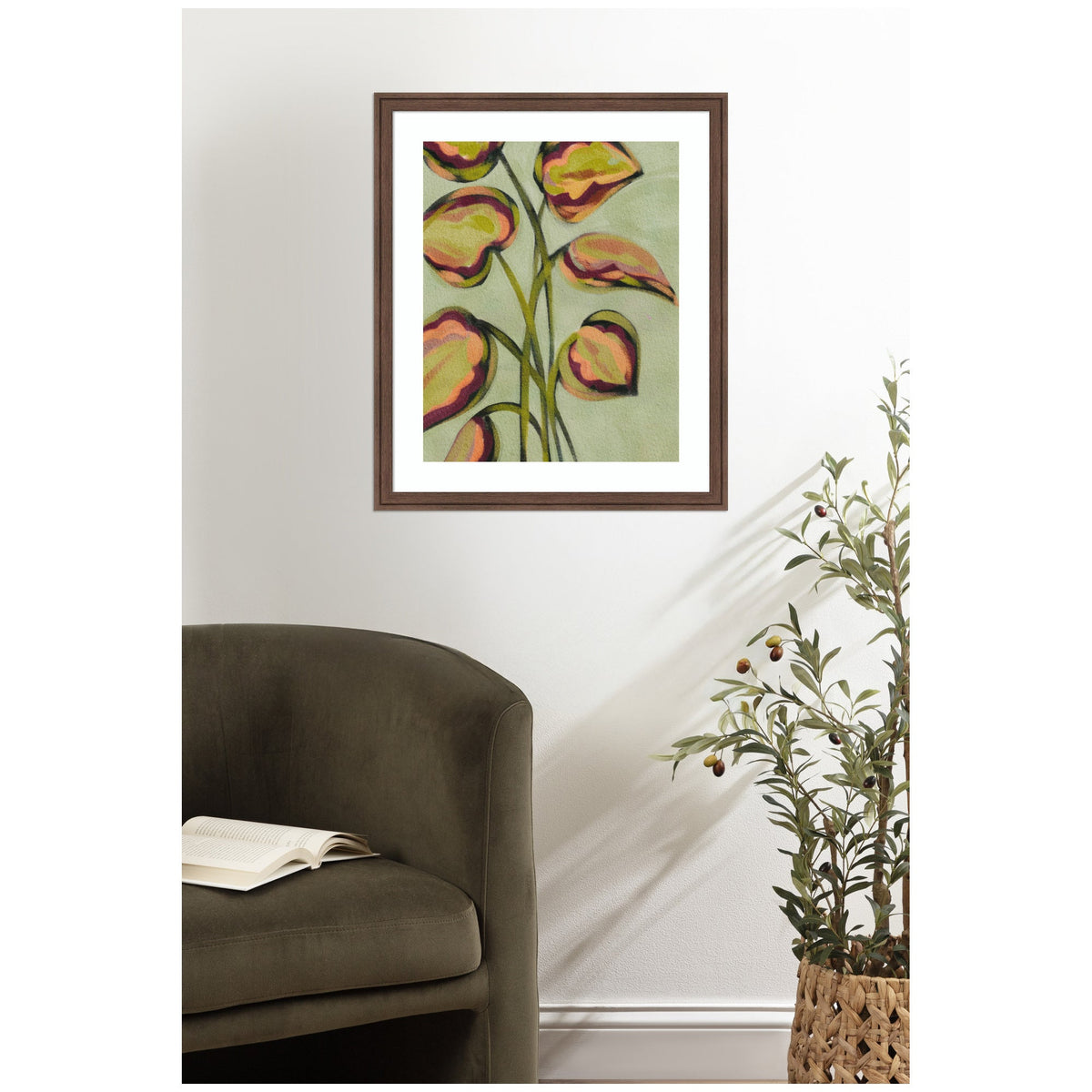 Framed Art Vibrant Foliage by Nikita Jariwala