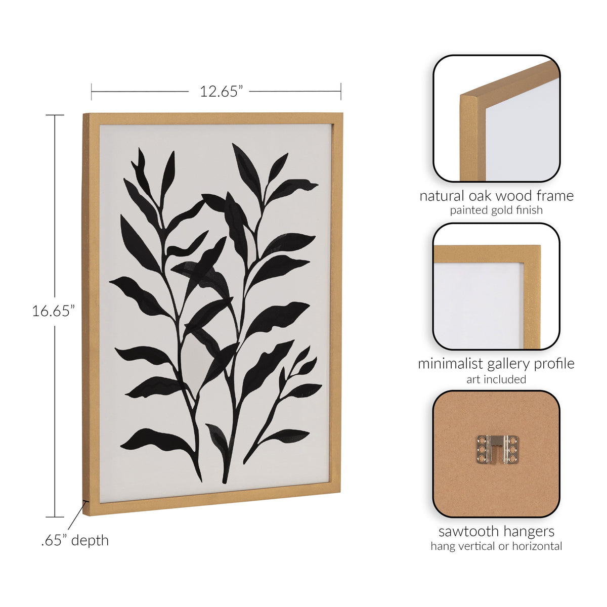 Gallery Modern Botanical Matisse Inspired Silhouette Print by The Creative Bunch Studio
