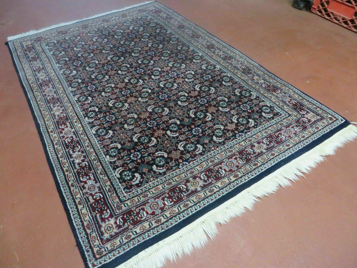 4' X 6' Vintage Handmade Indian Amristar Wool Rug Carpet Nice - Jewel Rugs, view 3