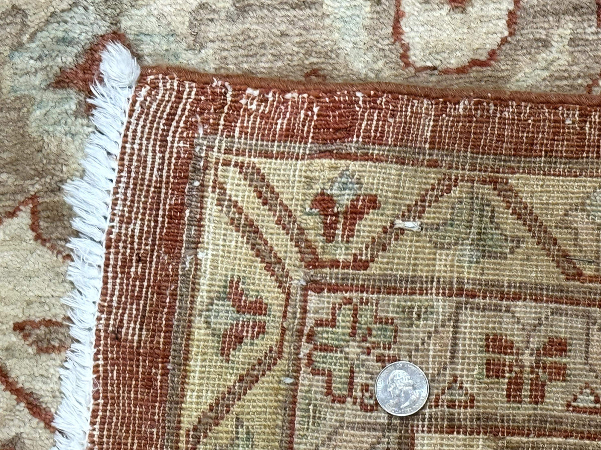 Turkish Heriz Serapi Rug 9x13, Geometric Medallion - Jewel Rugs, view 11