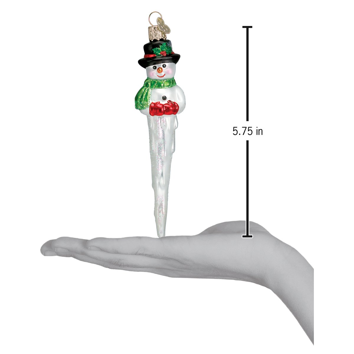 Icicle Snowman Ornament