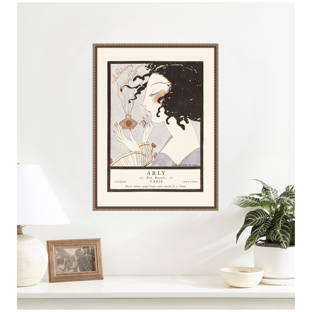 Arly 1921 Alexandre Jacovleff by Nostalgia Prints Framed Canvas Wall Art Print
