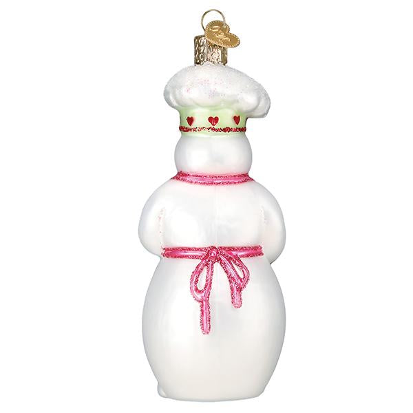 Snow Woman Chef Ornament
