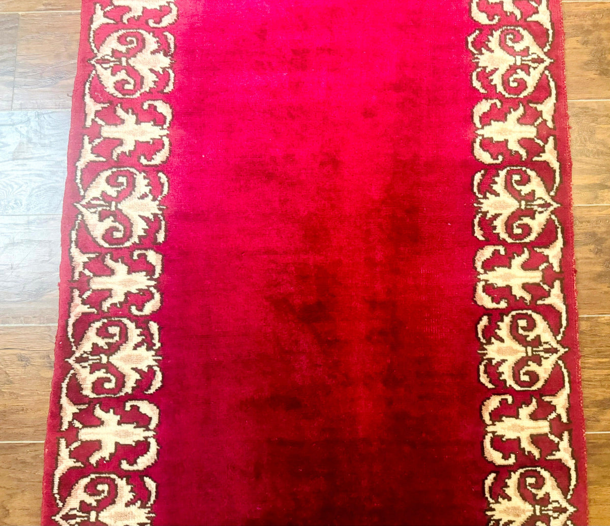 Red Persian Kerman Runner Rug 3x16 - Jewel Rugs, view 5