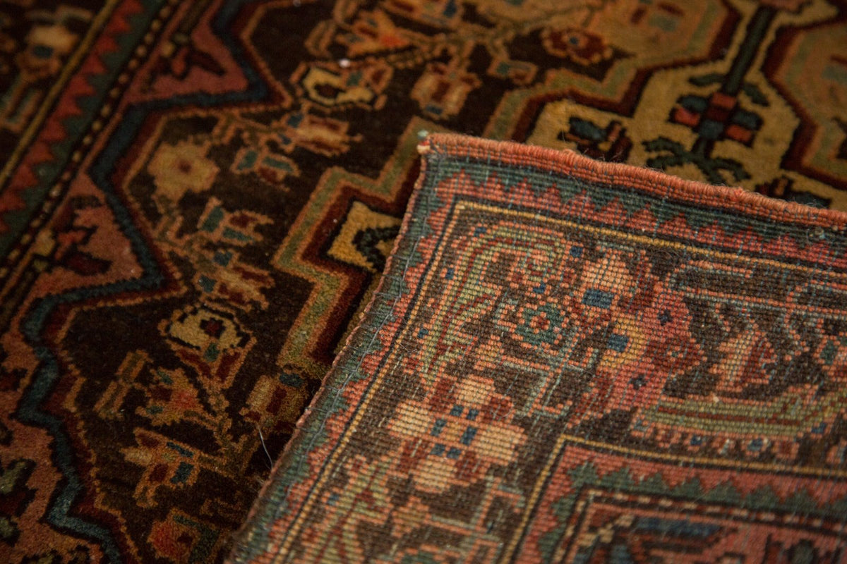 2x2 Vintage Josan Sarouk Square Rug Mat