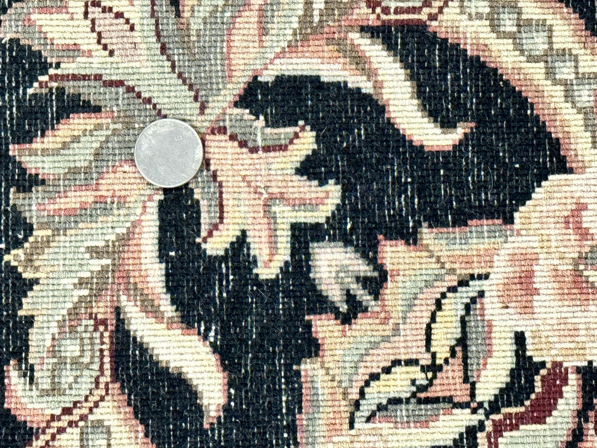 Pak Persian Rug 8x10, Black, Handmade - Jewel Rugs, view 11