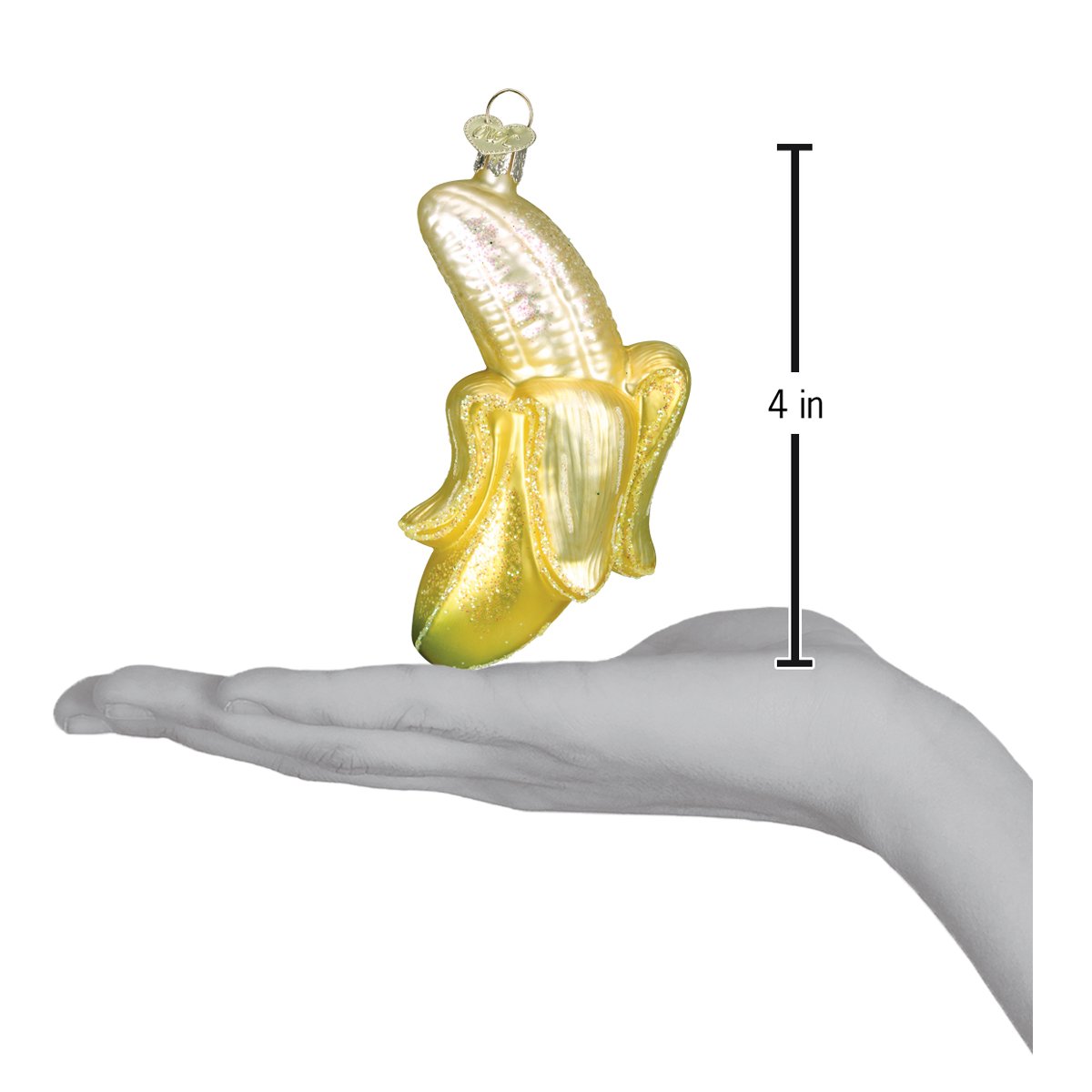 Peeled Banana Ornament