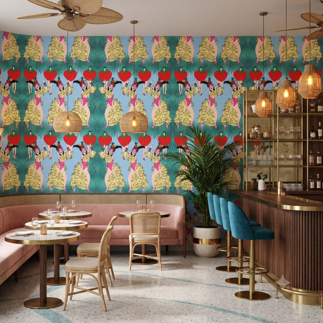 Retro Carmen Miranda Wallpaper