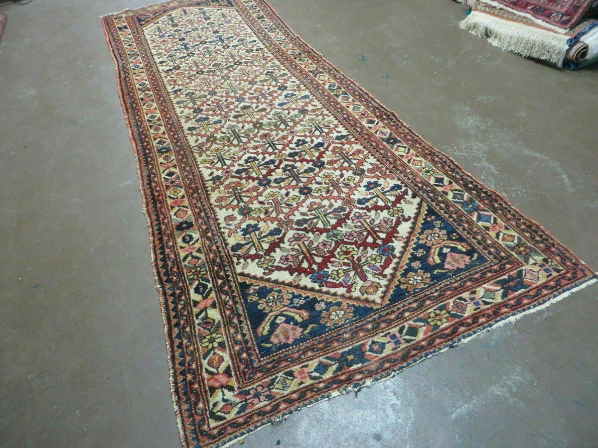 3' 3"X 10' Antique Handmade Caucasian Shirvan Wool Runner Rug Nice - Jewel Rugs, view 4