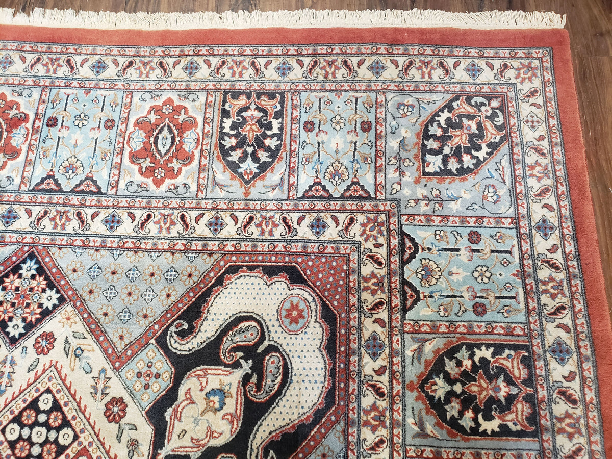 8 x11 Top Quality Veg Dye Turkish Carpet Decorative Handmade Geometric Area Rug - Jewel Rugs, view 7