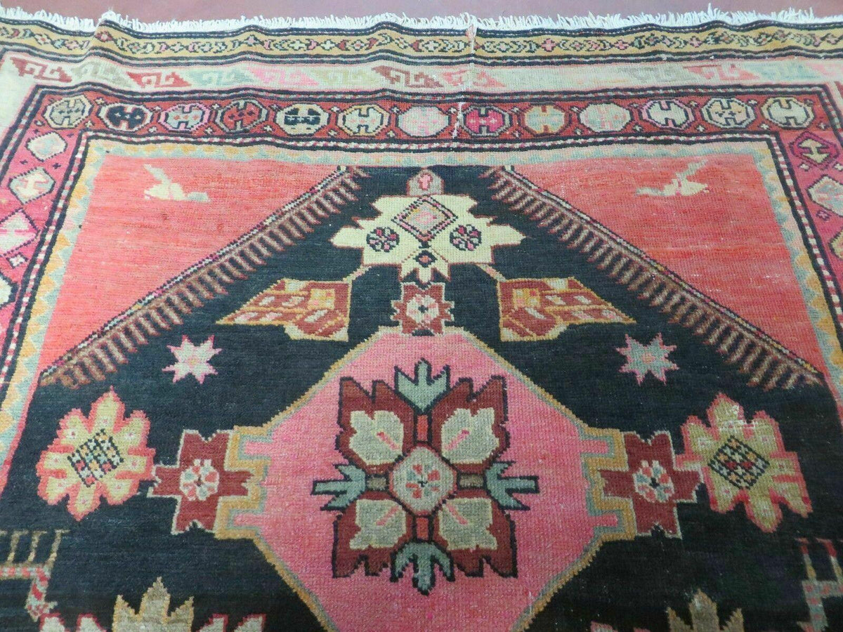 5' X 9' Antique Karabagh Caucasian Rug Handmade Wool Carpet Organic Dyes Nice - Jewel Rugs, view 4