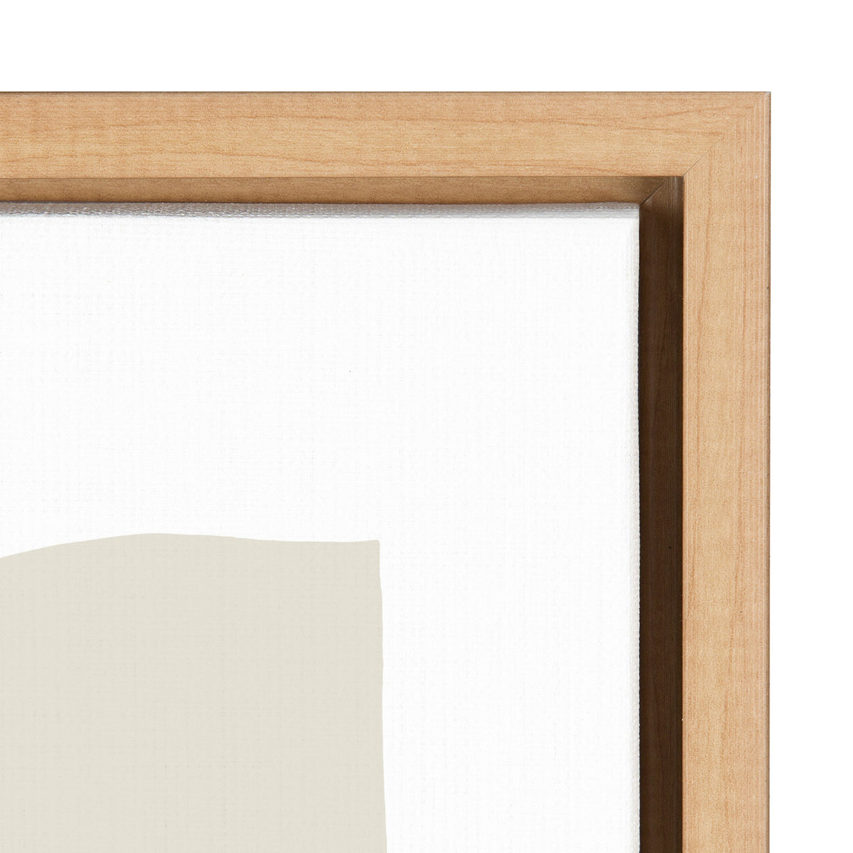 Sylvie Constructed II Neutral Framed Canvas by Statement Goods