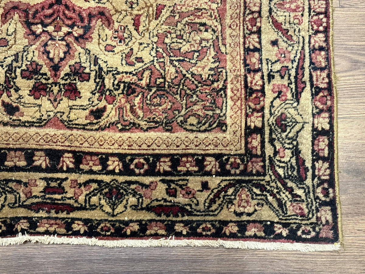 Antique Persian Lavar Rug 3x5, Persian Kerman Rug, Traditional Persian Carpet - Jewel Rugs, view 10