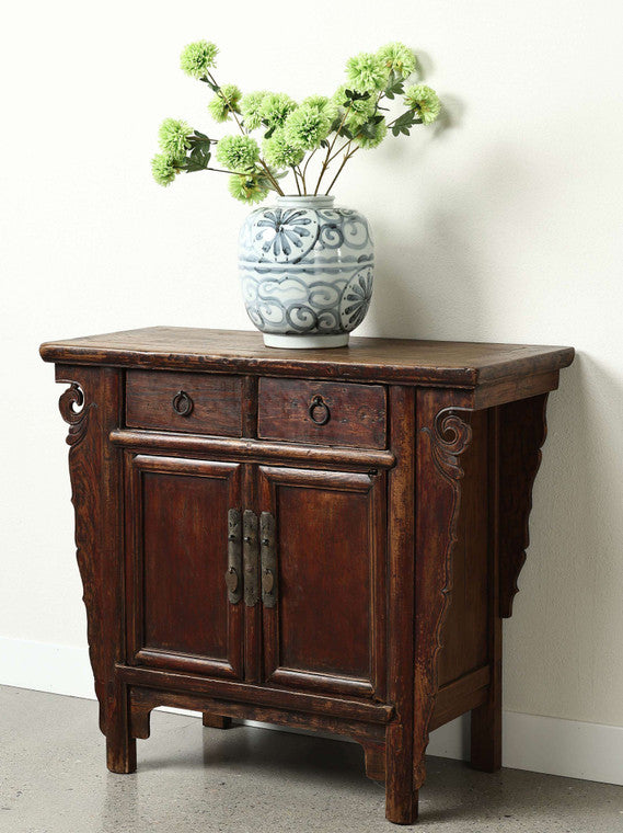 Antique Entrance Cabinet 39.4"x17.3"x35"H Elmood image 3